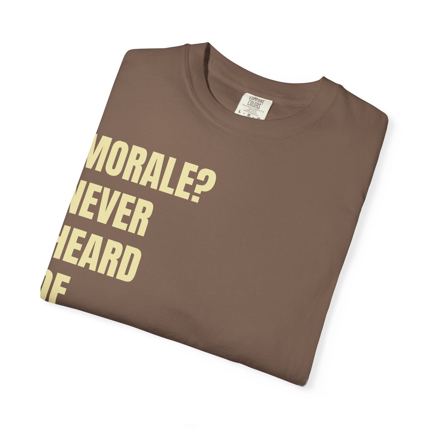 Commander Ratings "Morale" Tee