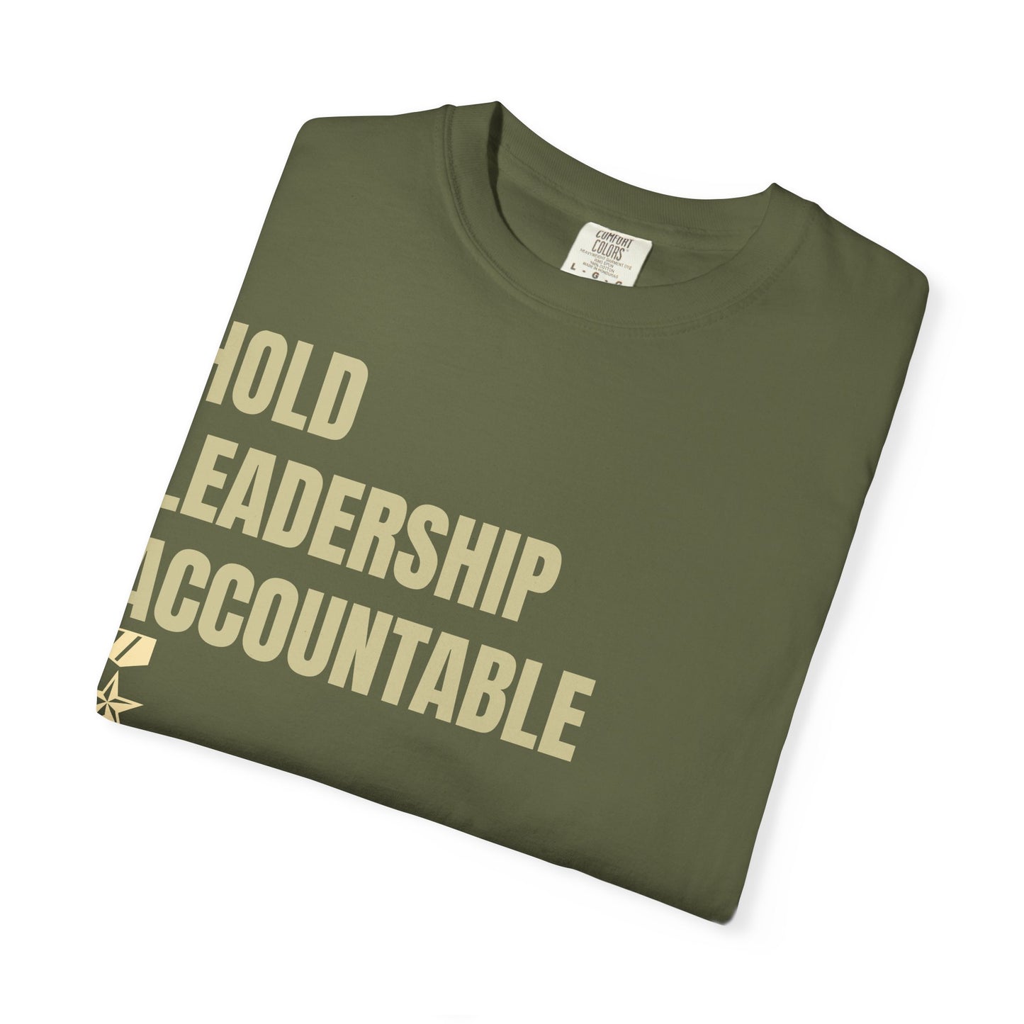 Commander Ratings "Accountability" Tee
