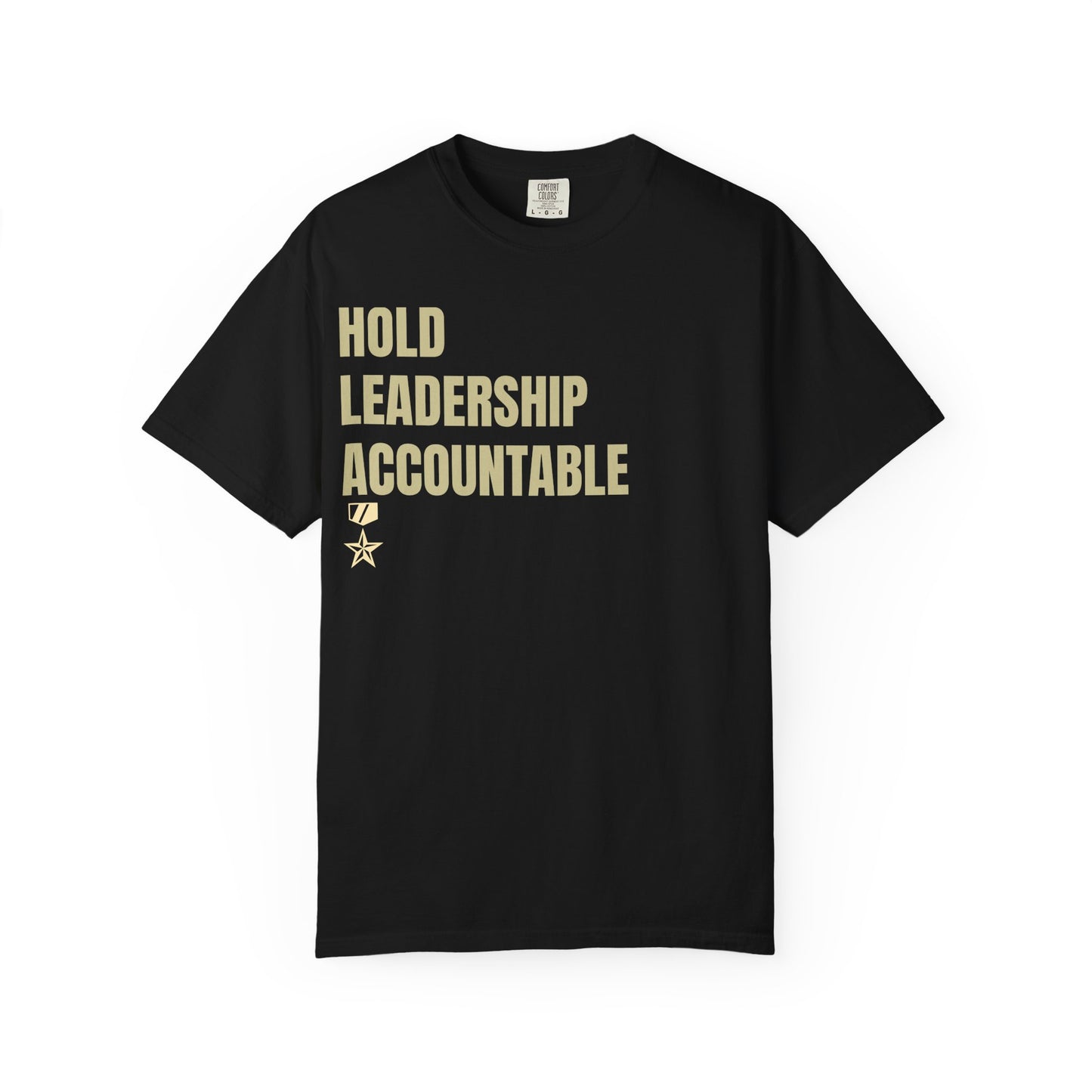 Commander Ratings "Accountability" Tee
