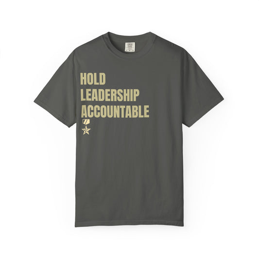 Commander Ratings "Accountability" Tee