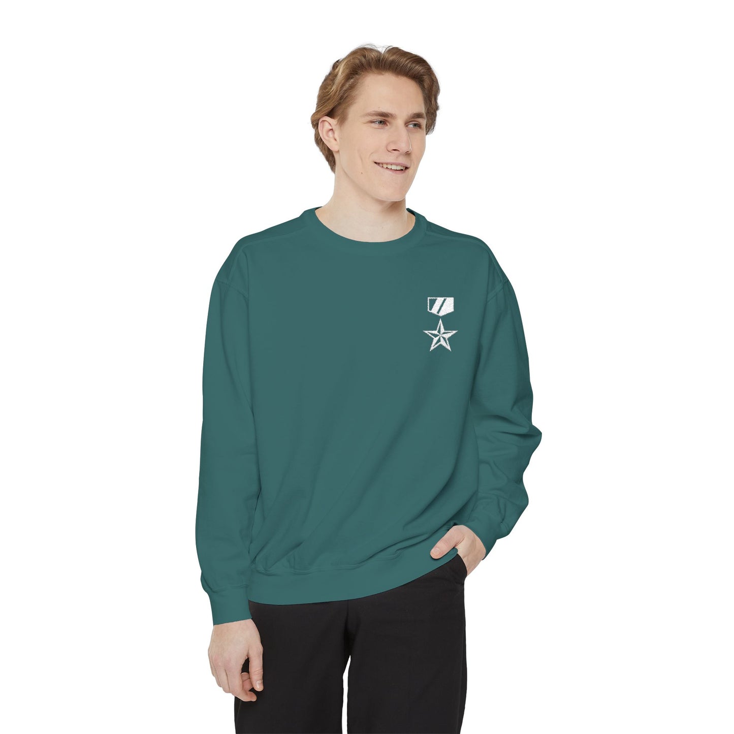 Commander Ratings Embroidered Sweatshirt