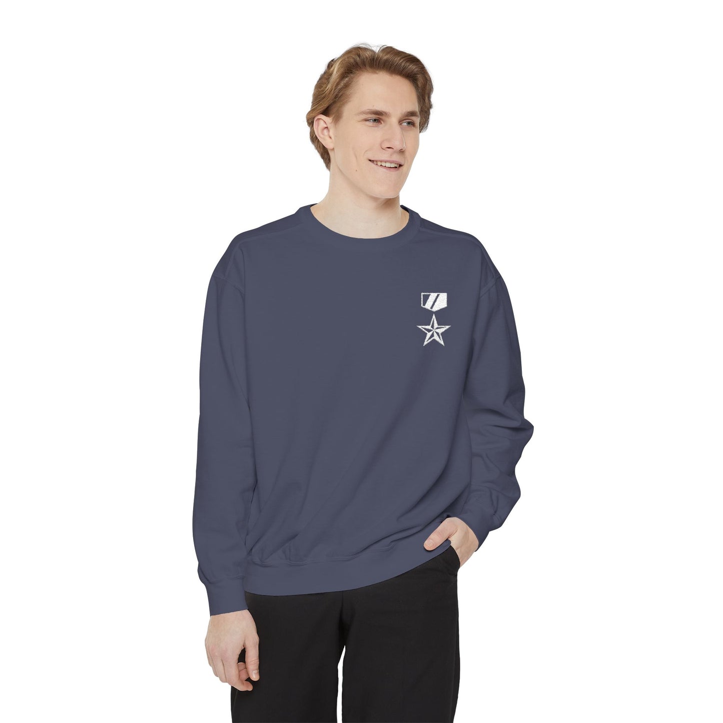 Commander Ratings Embroidered Sweatshirt