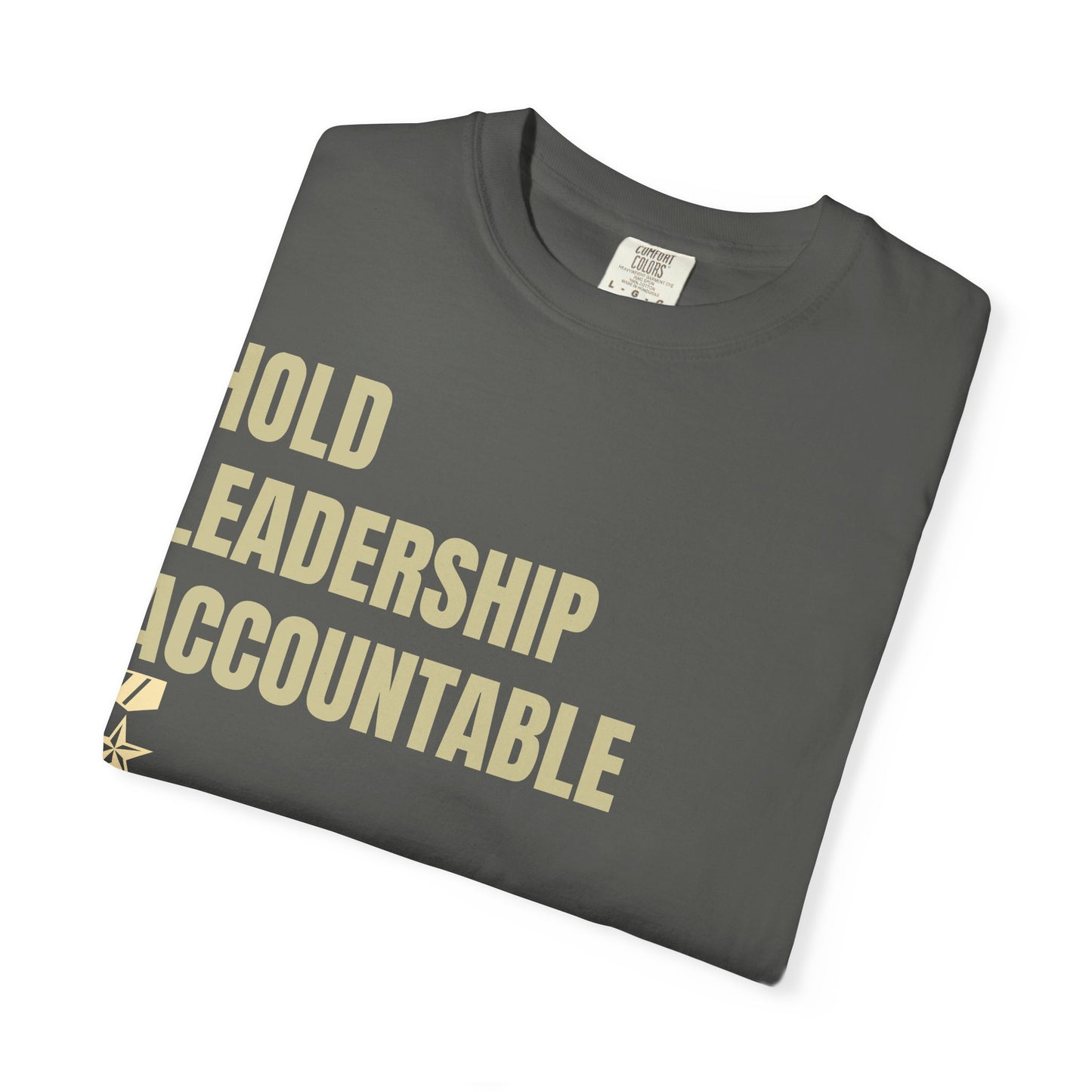 Commander Ratings "Accountability" Tee