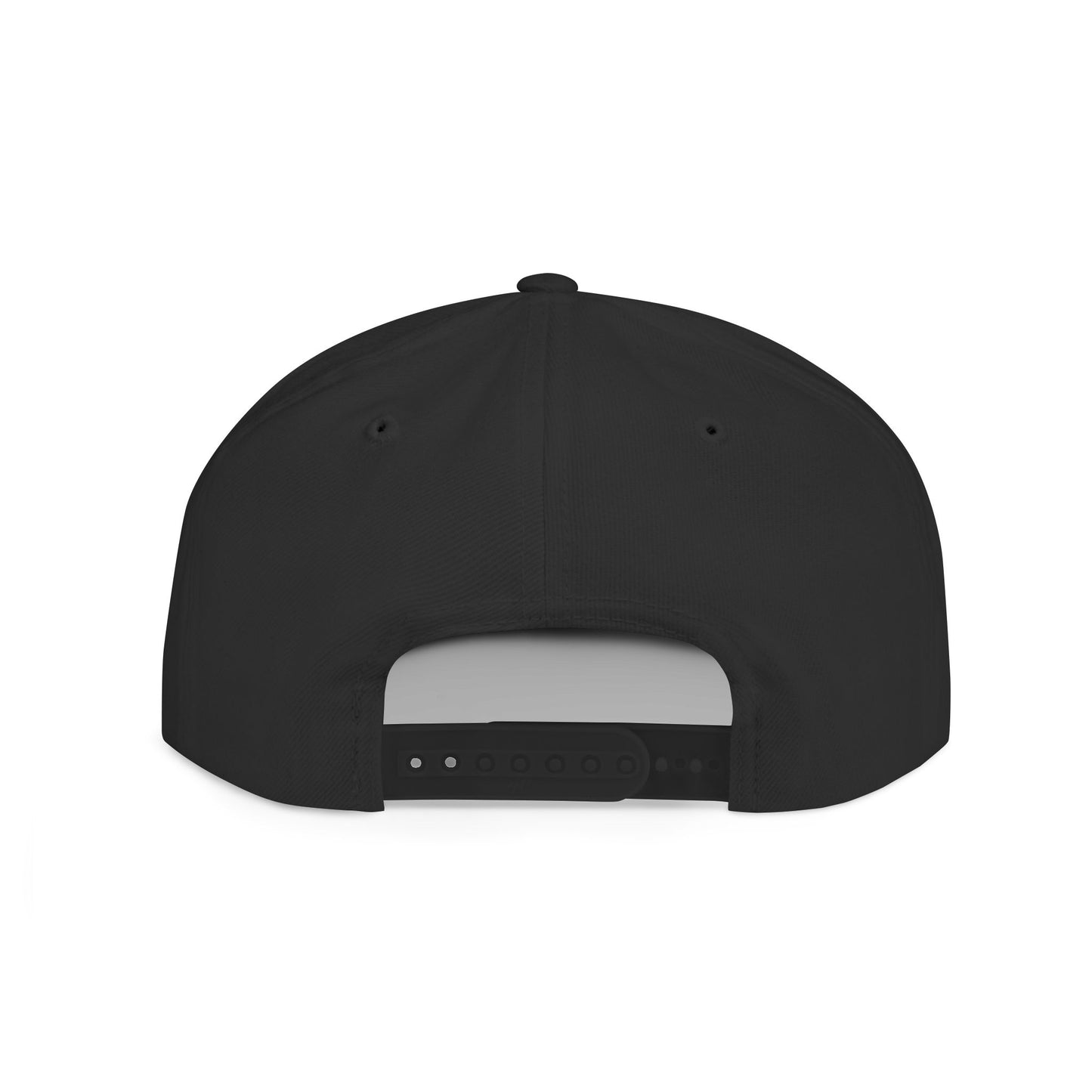 Commander Ratings Embroidered Flat Bill Snapback Hat