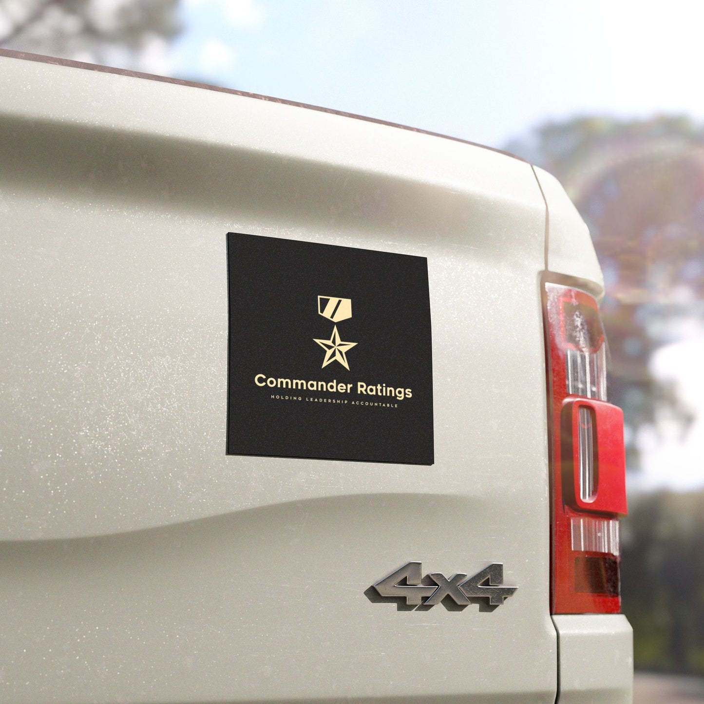Commander Ratings Magnet