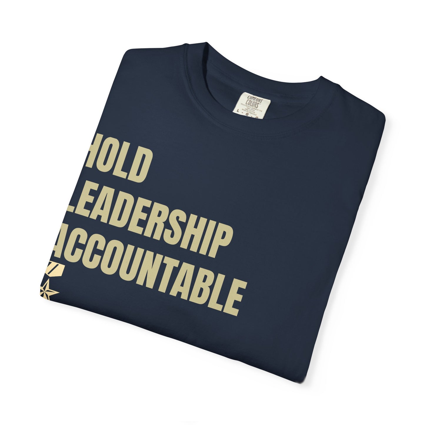 Commander Ratings "Accountability" Tee