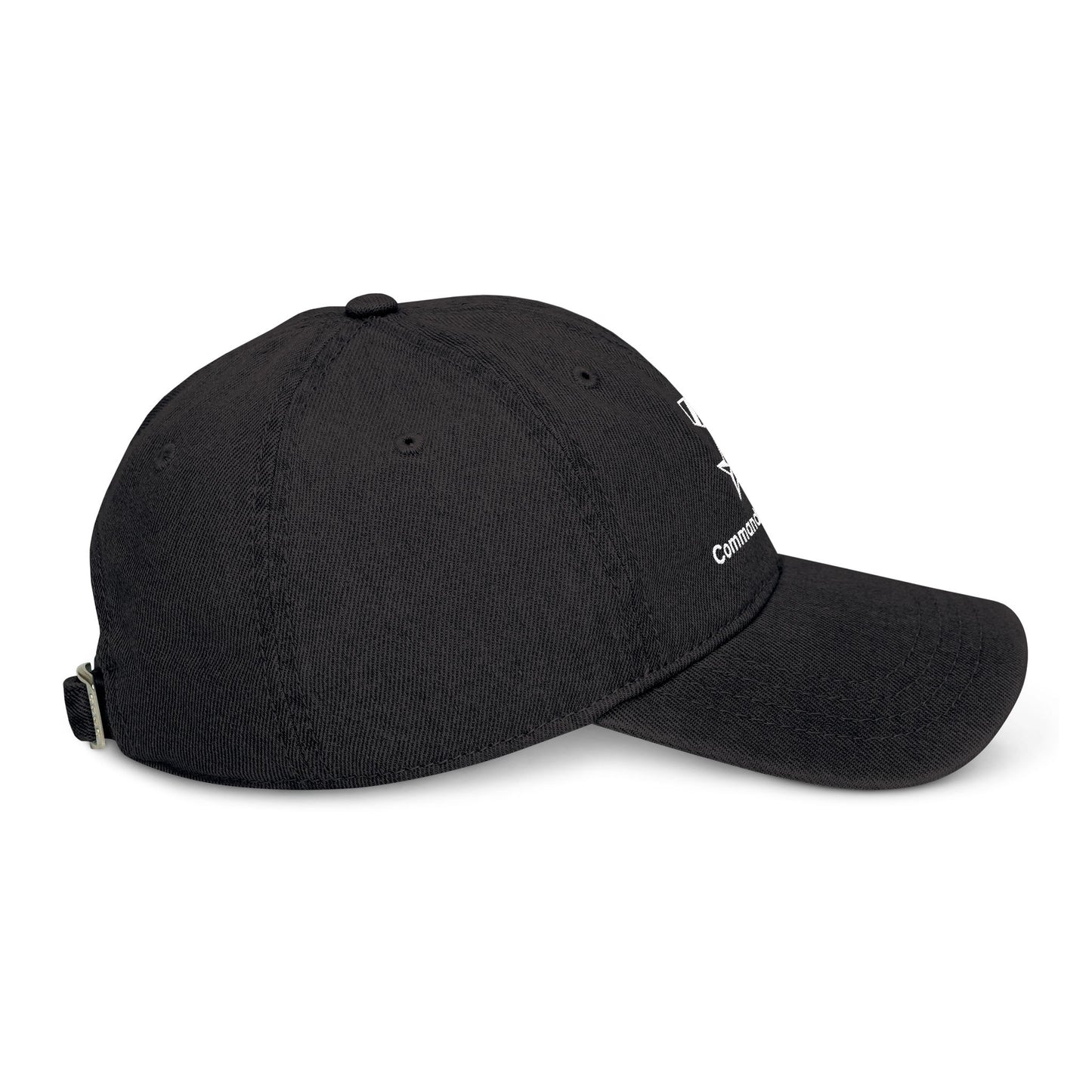 Commander Ratings Embroidered Denim Hat