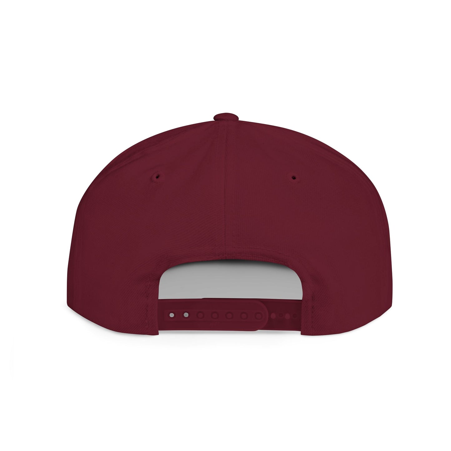 Commander Ratings Embroidered Flat Bill Snapback Hat