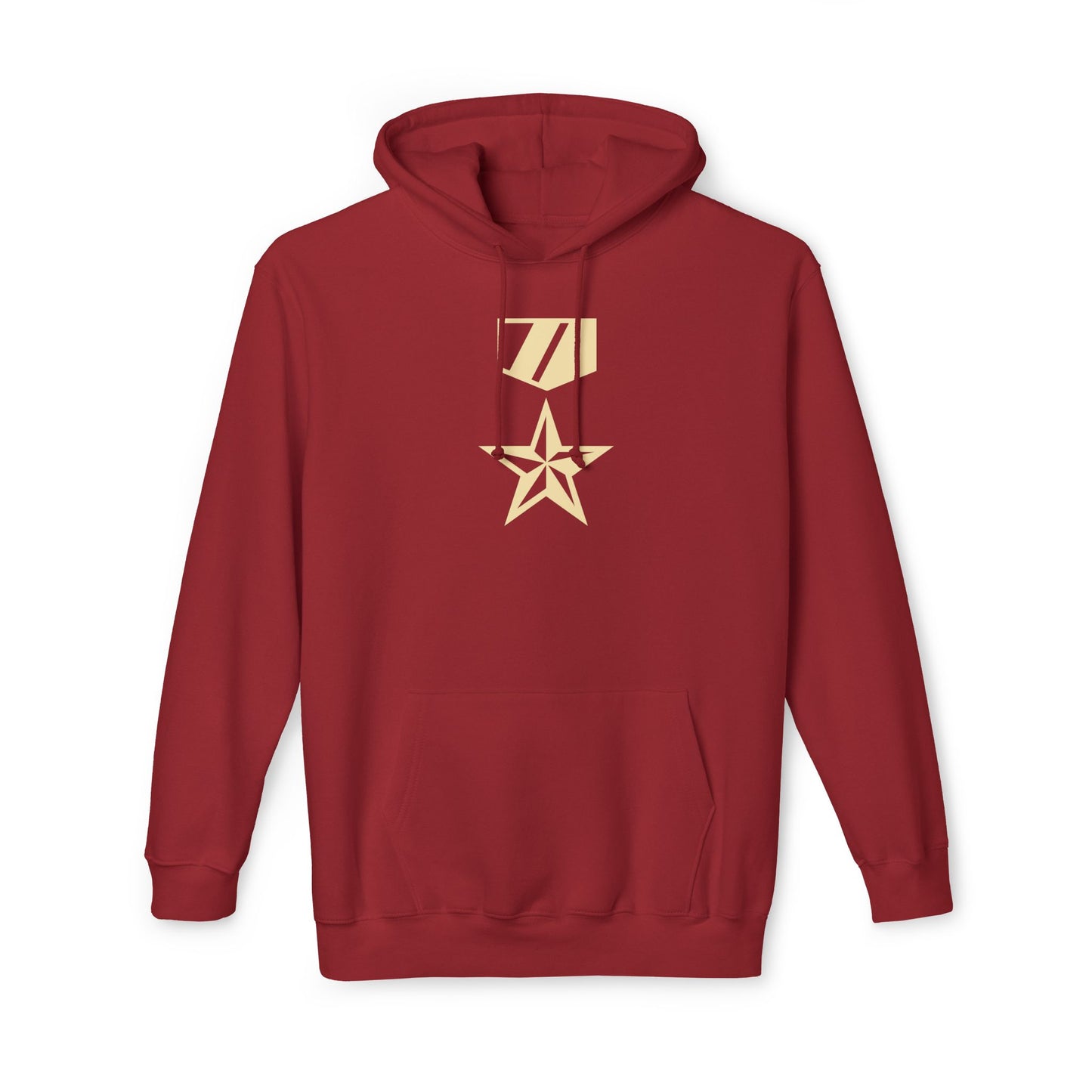 Commander Ratings Medal Logo Extra-Heavy Weight Hoodie