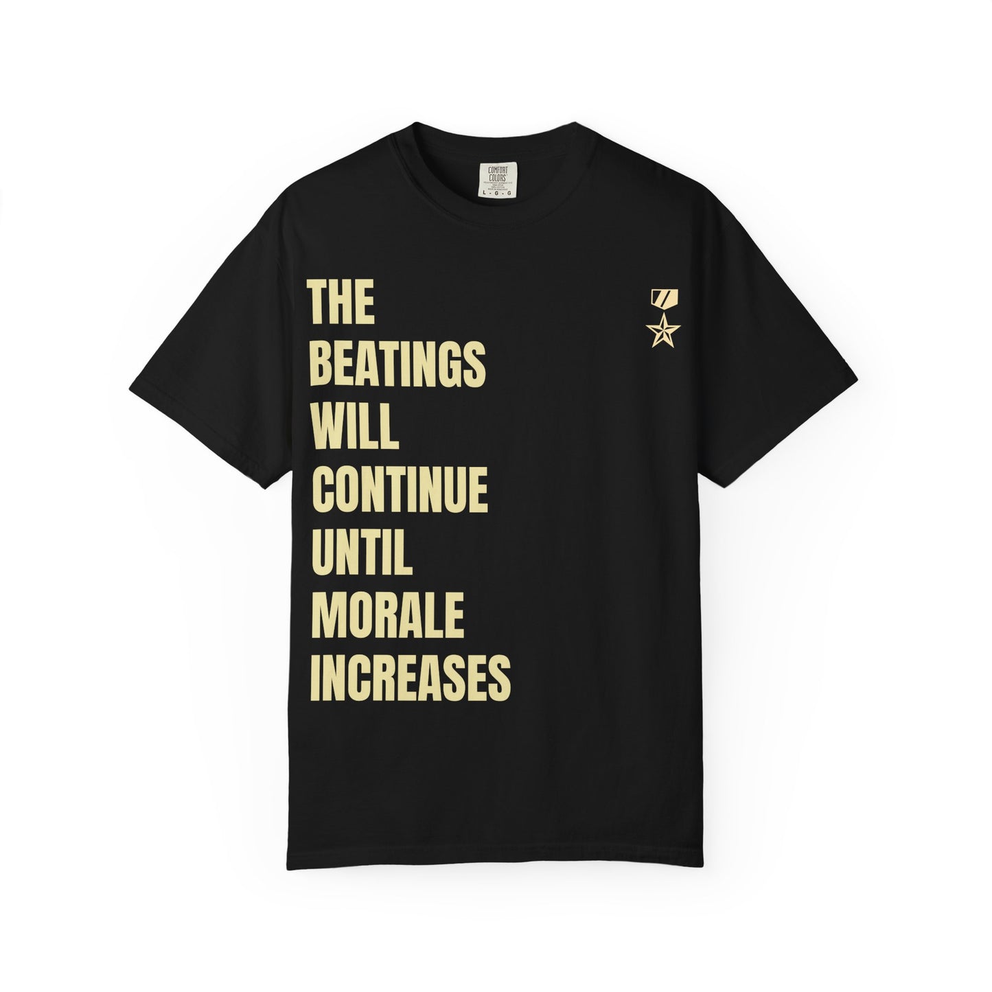 Commander Ratings "Beatings" Tee