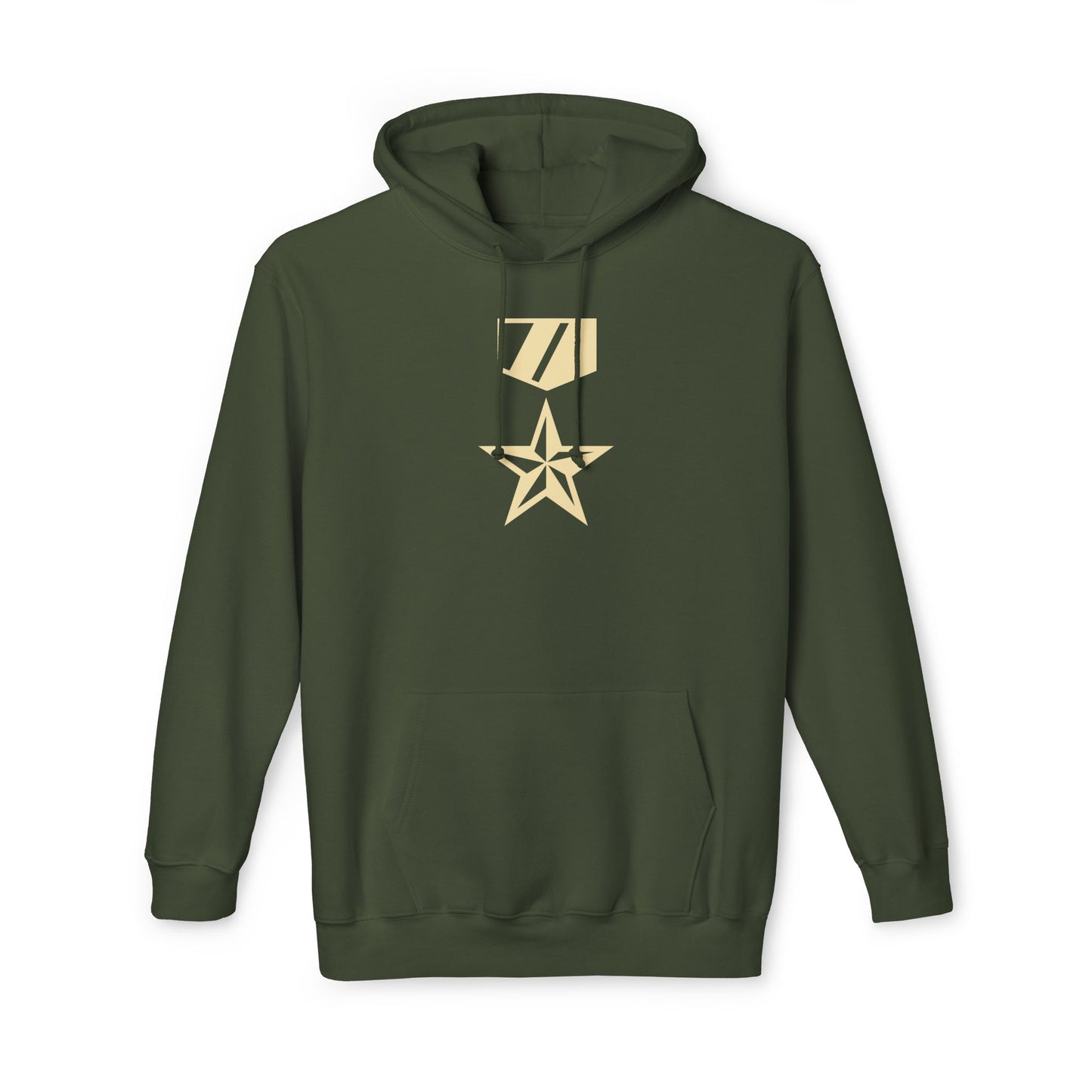 Commander Ratings Medal Logo Extra-Heavy Weight Hoodie