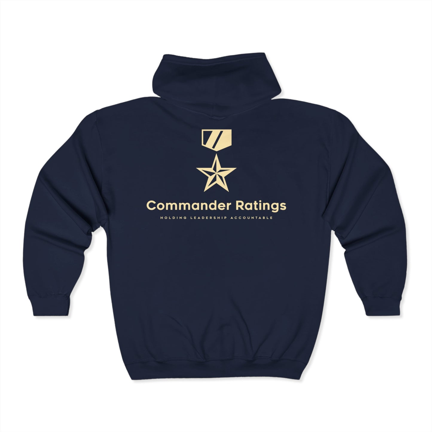 Commander Ratings Zip Hoodie