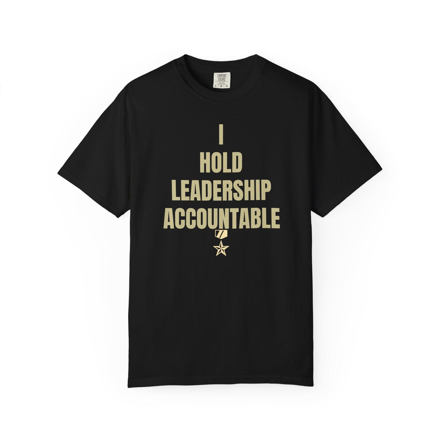 Commander Ratings "I Hold Leadership Accountable" Tee