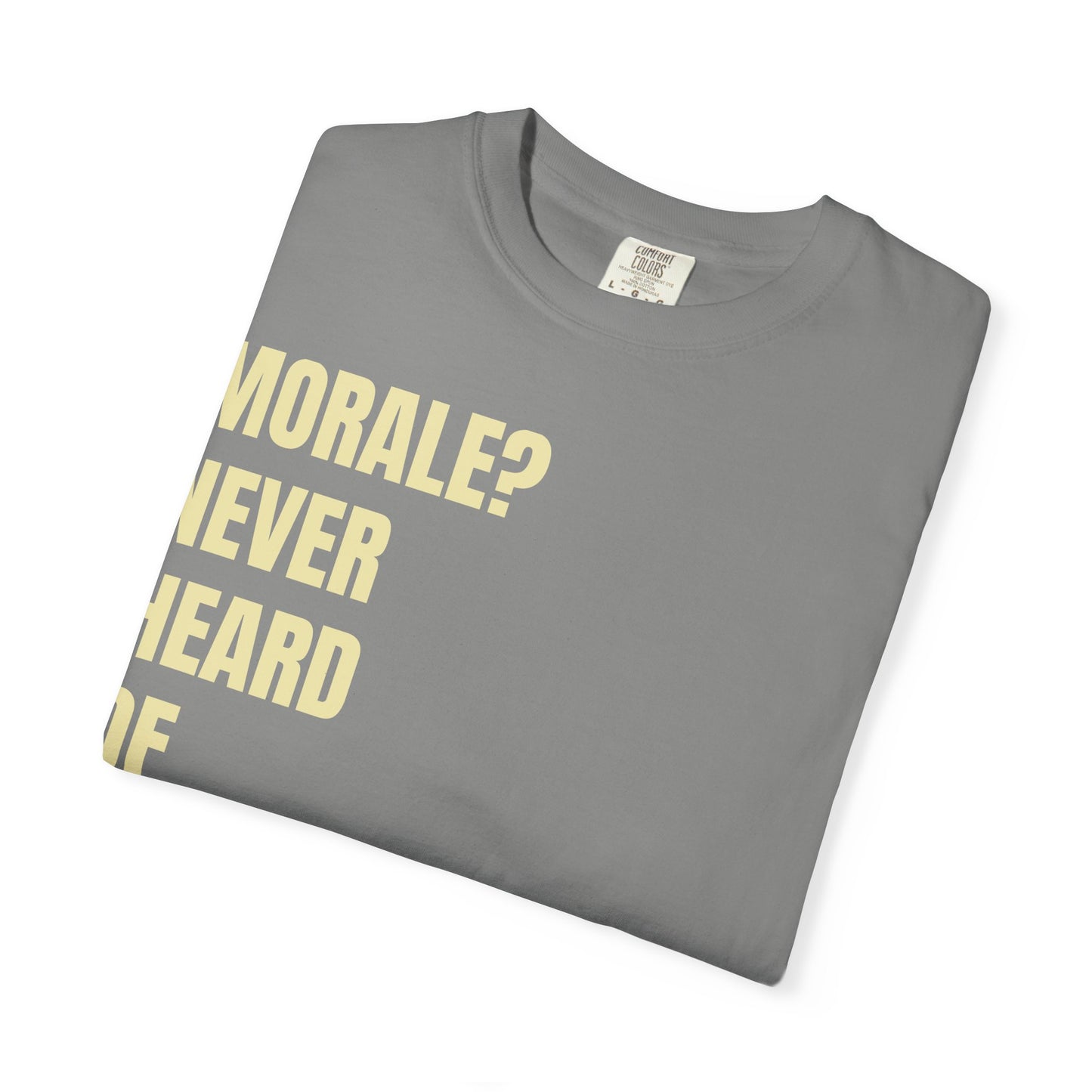 Commander Ratings "Morale" Tee