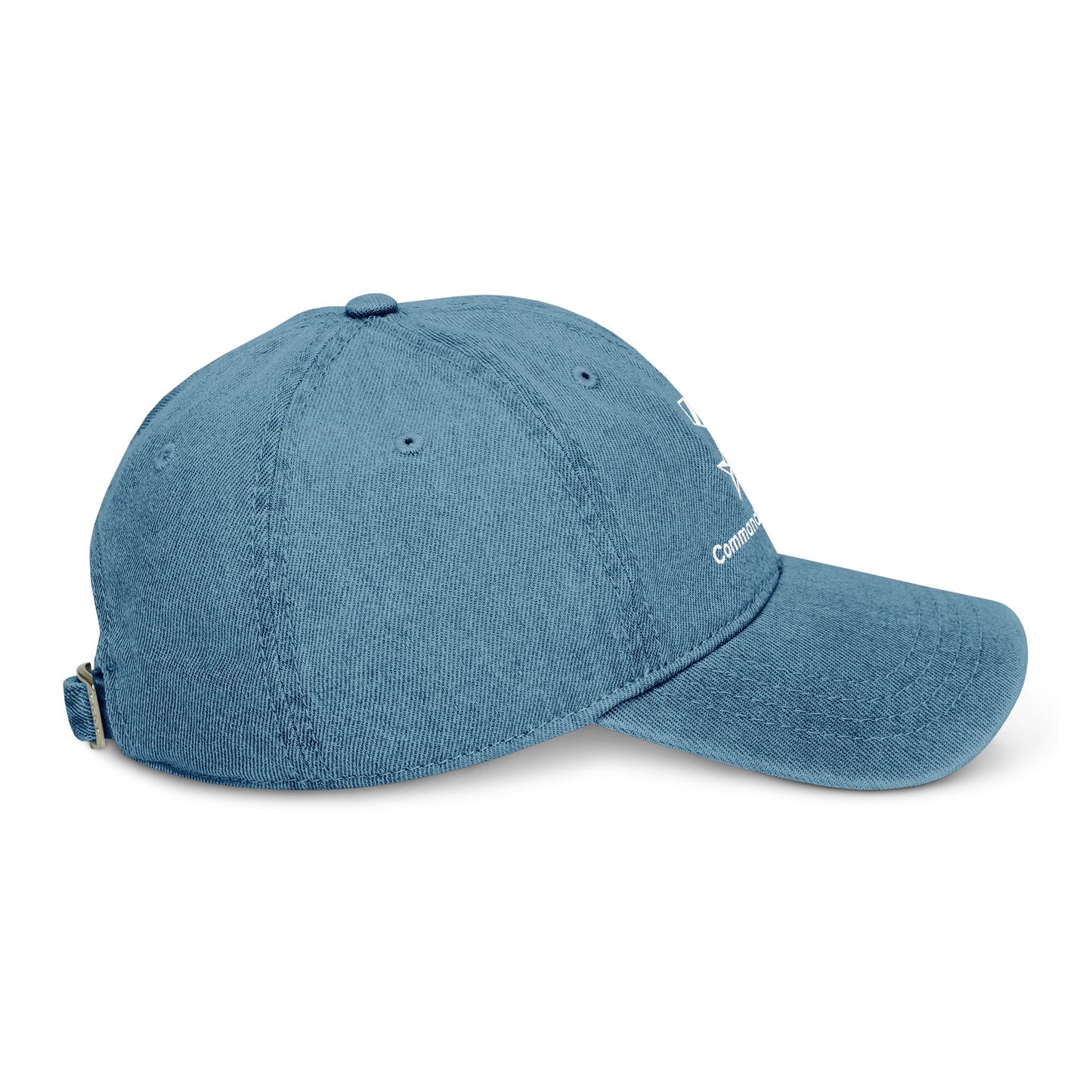 Commander Ratings Embroidered Denim Hat