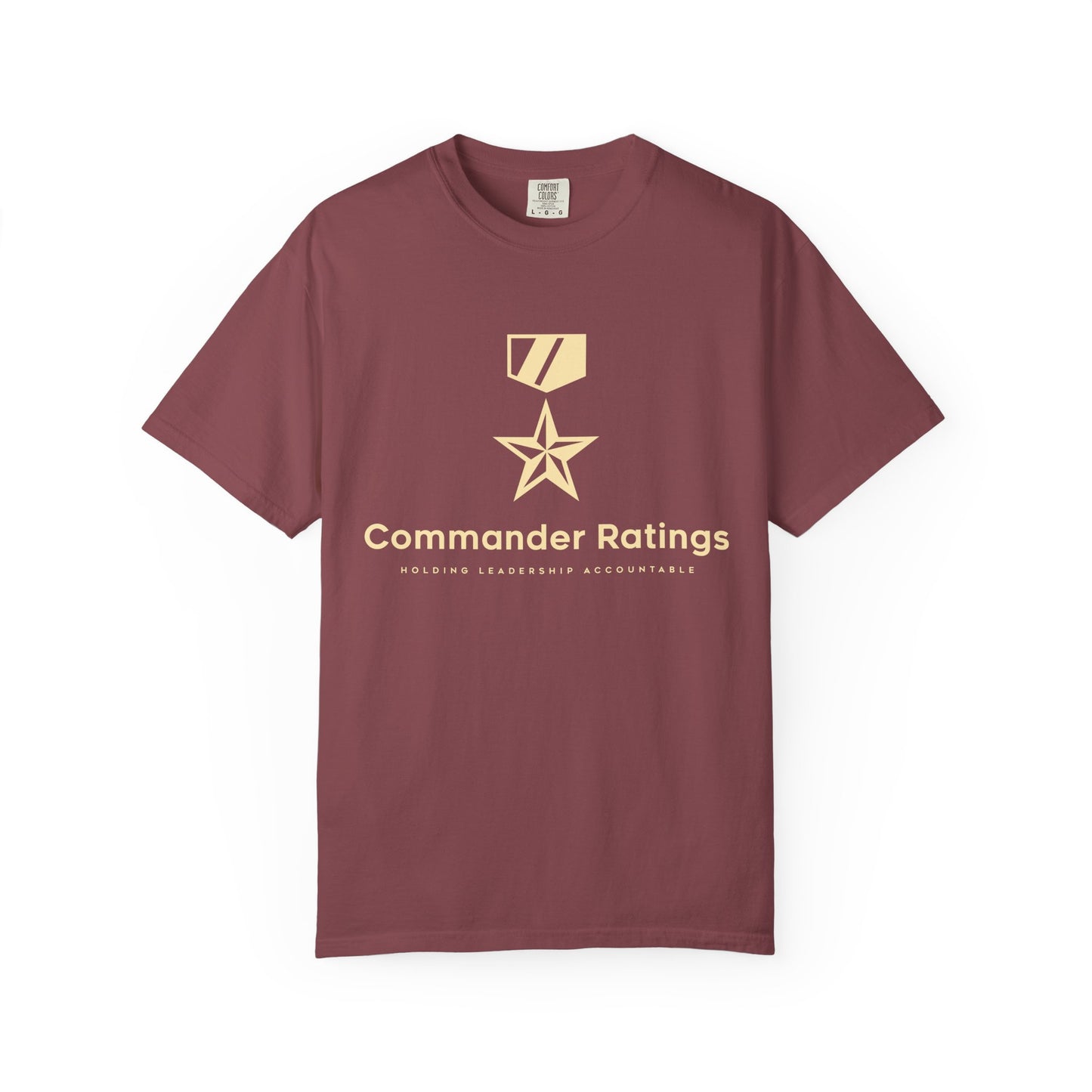 Commander Ratings Logo Tee