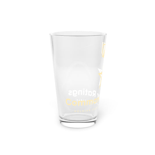 Commander Ratings 16oz Pint Glass