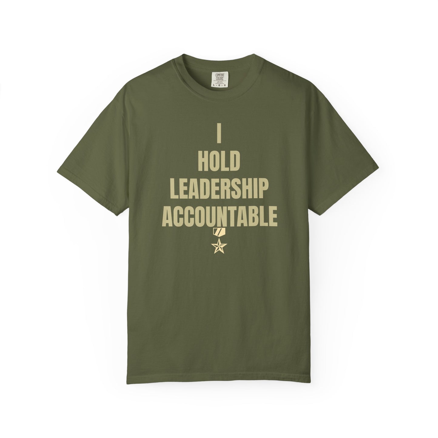 Commander Ratings "I Hold Leadership Accountable" Tee