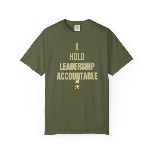 Commander Ratings "I Hold Leadership Accountable" Tee
