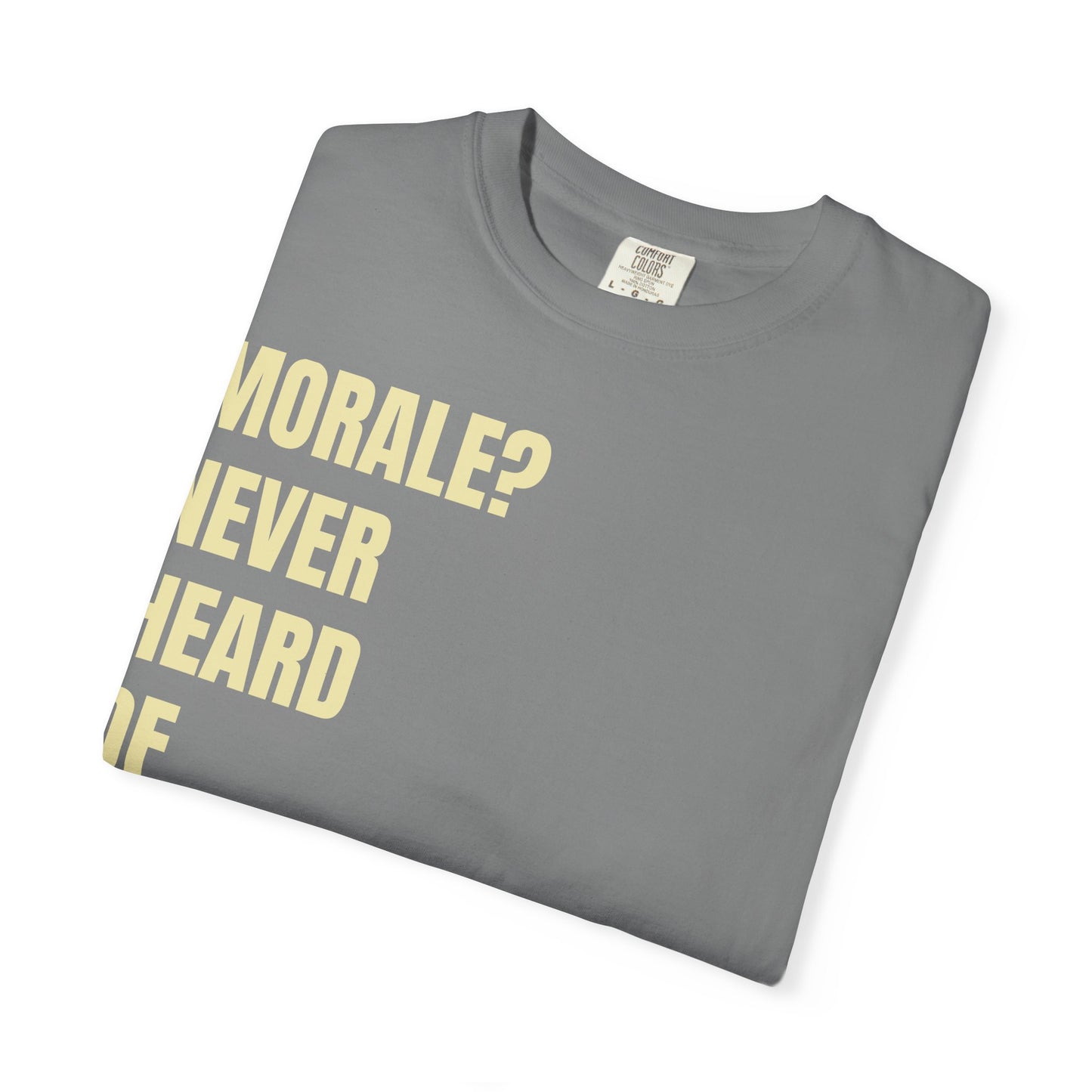 Commander Ratings "Morale" Tee