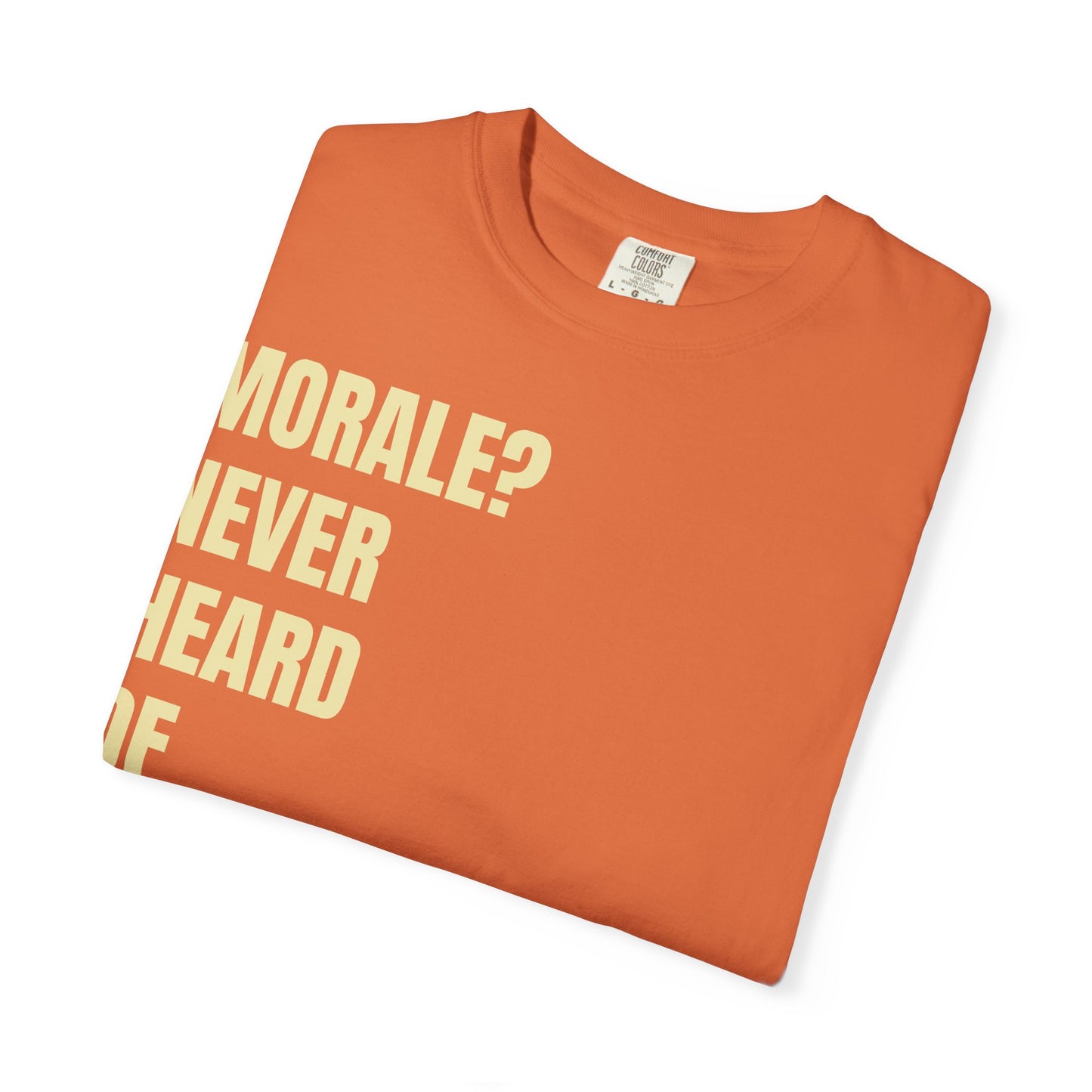 Commander Ratings "Morale" Tee