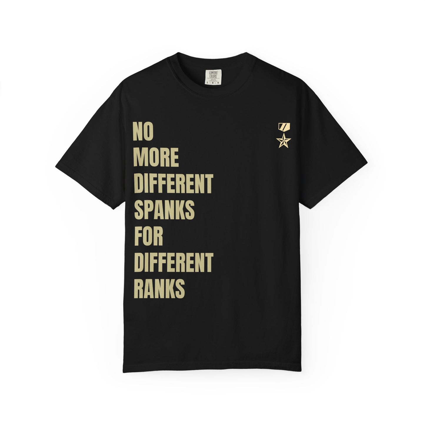 Commander Ratings "Diffrent Spanks" Tee