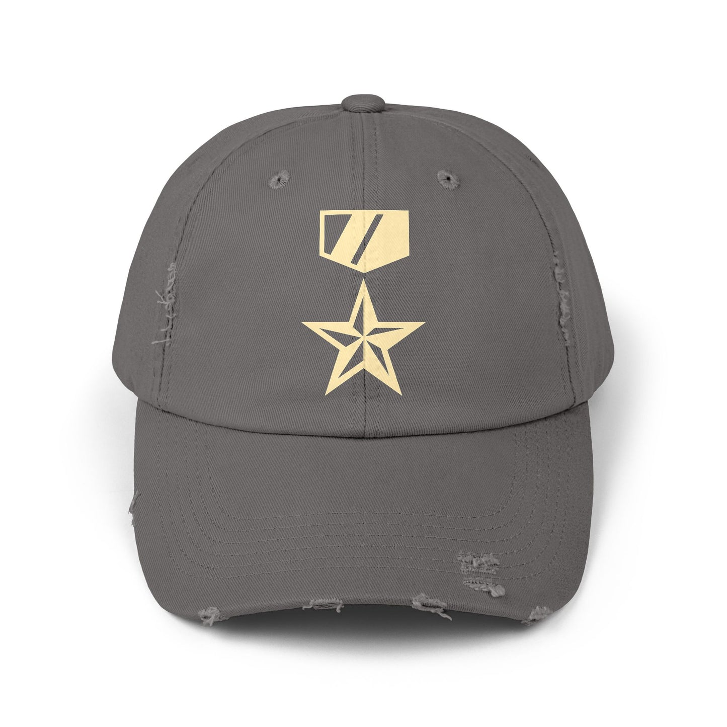 Commander Ratings Distressed "Medal" Hat