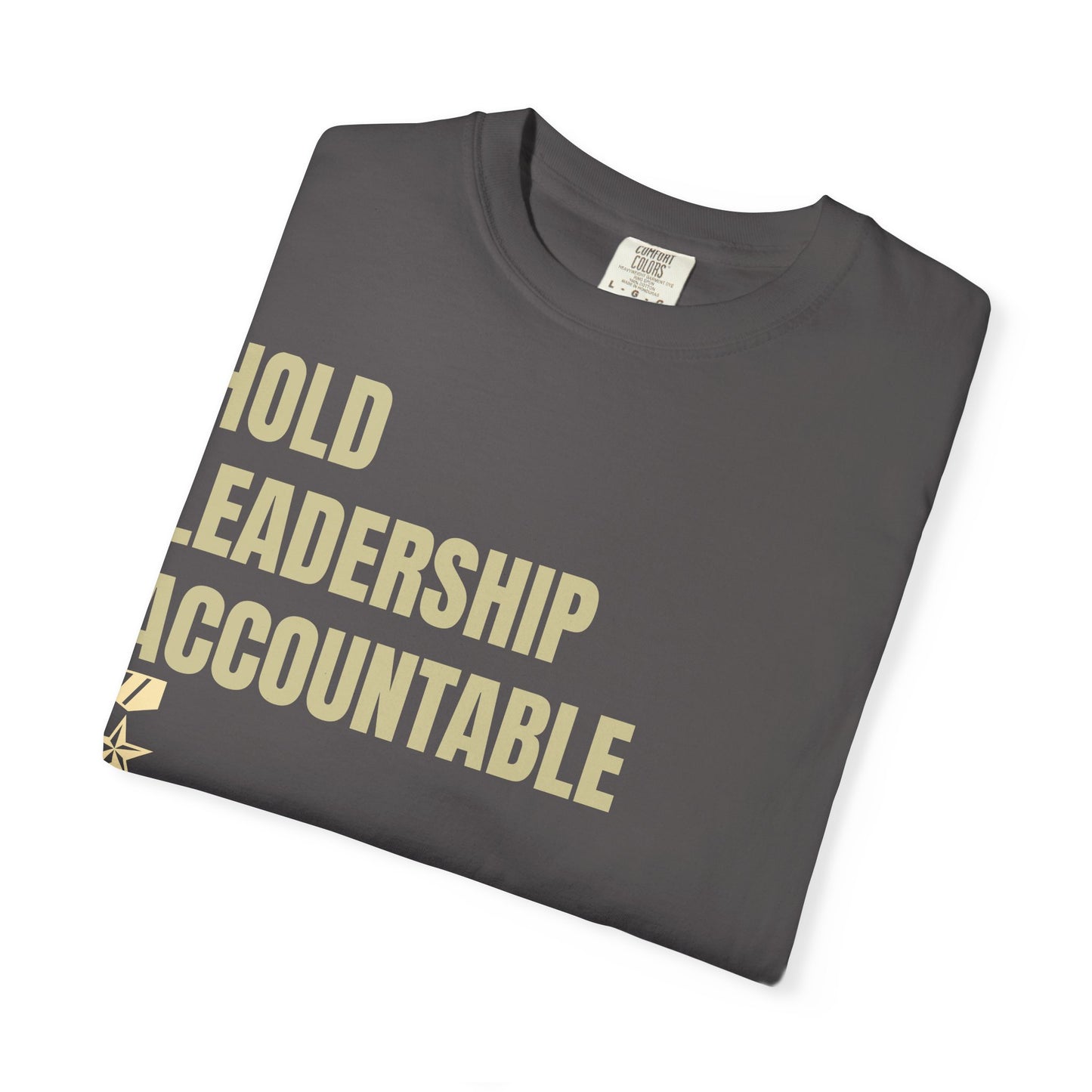 Commander Ratings "Accountability" Tee