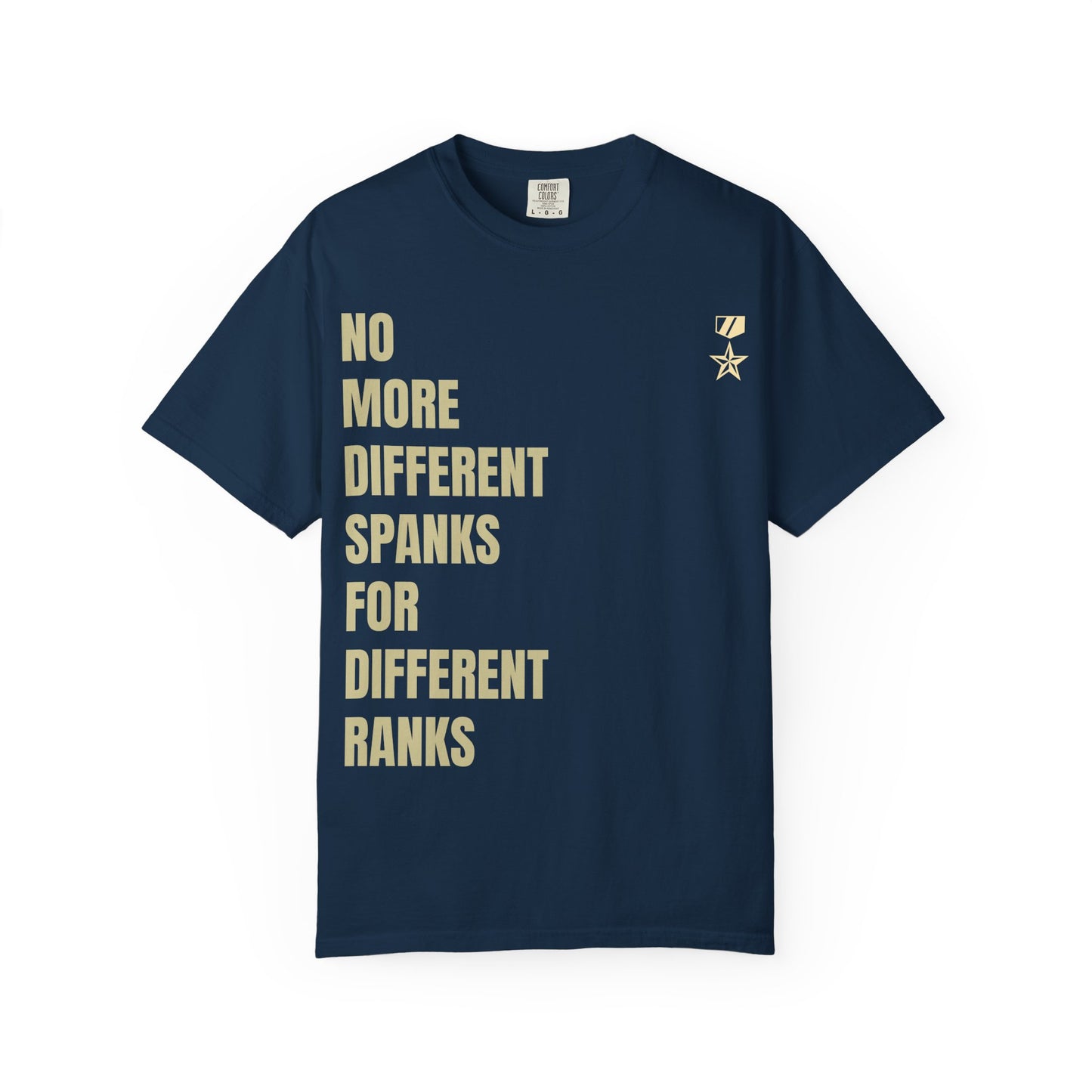 Commander Ratings "Diffrent Spanks" Tee