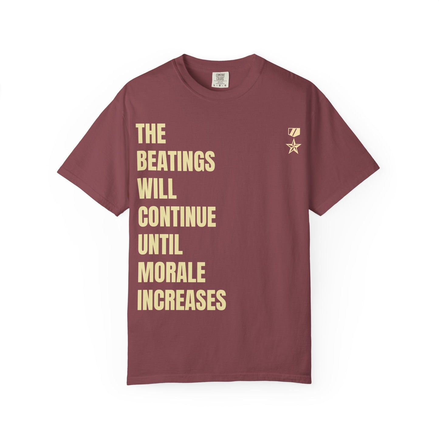 Commander Ratings "Beatings" Tee