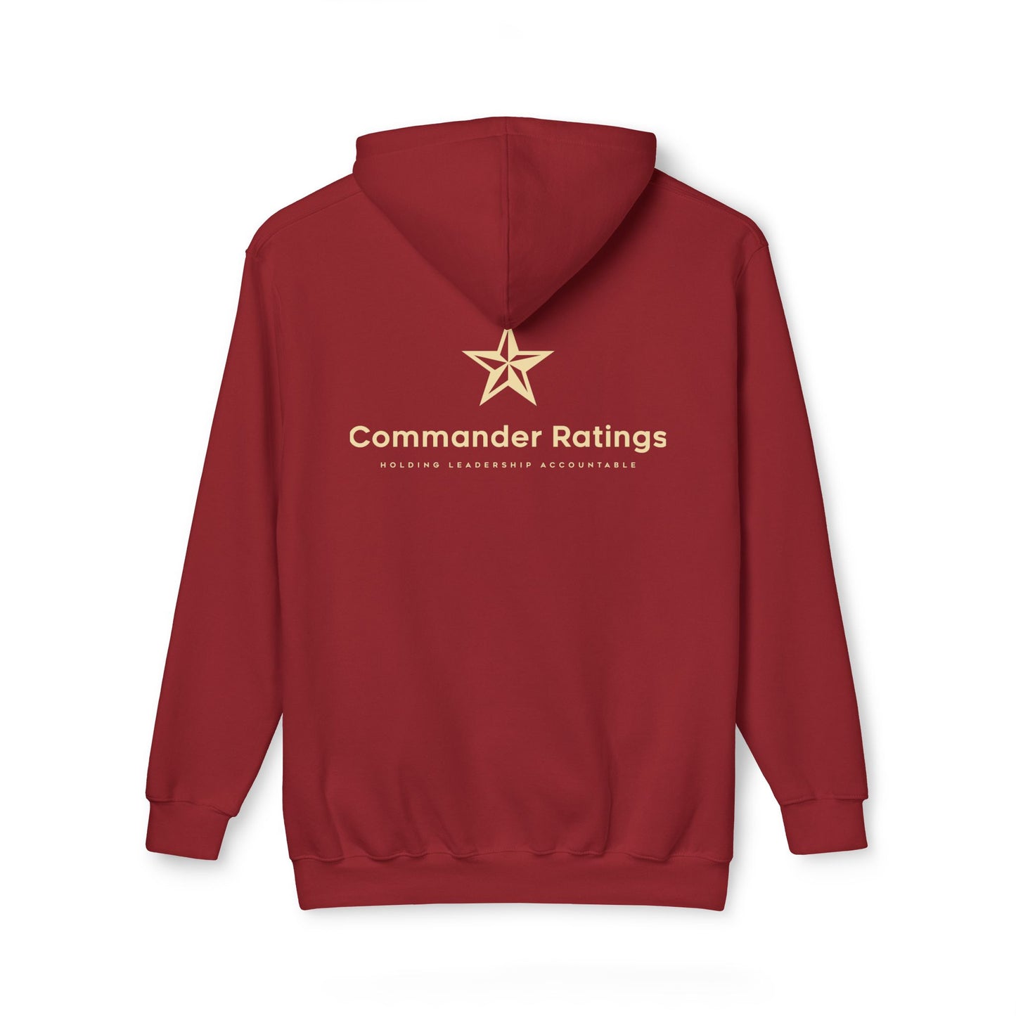 Commander Ratings Medal Logo Extra-Heavy Weight Hoodie