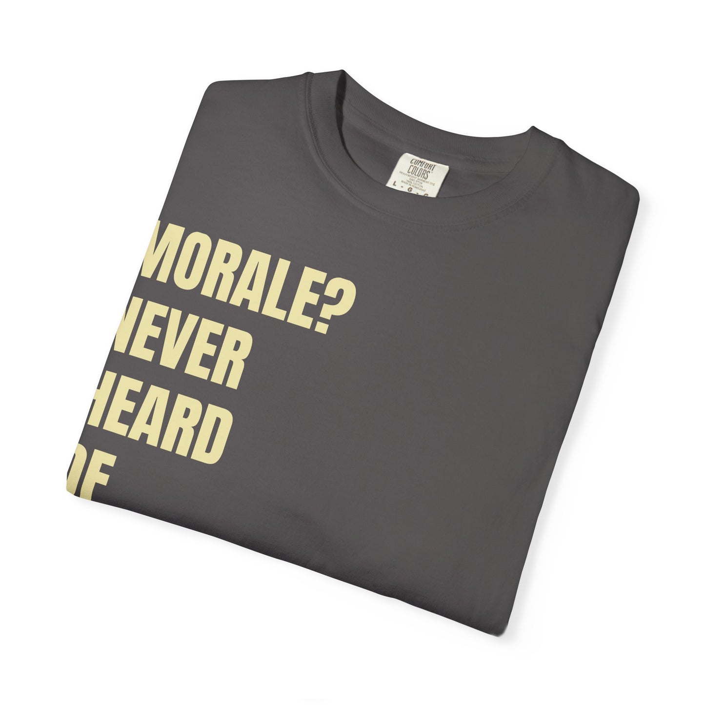 Commander Ratings "Morale" Tee