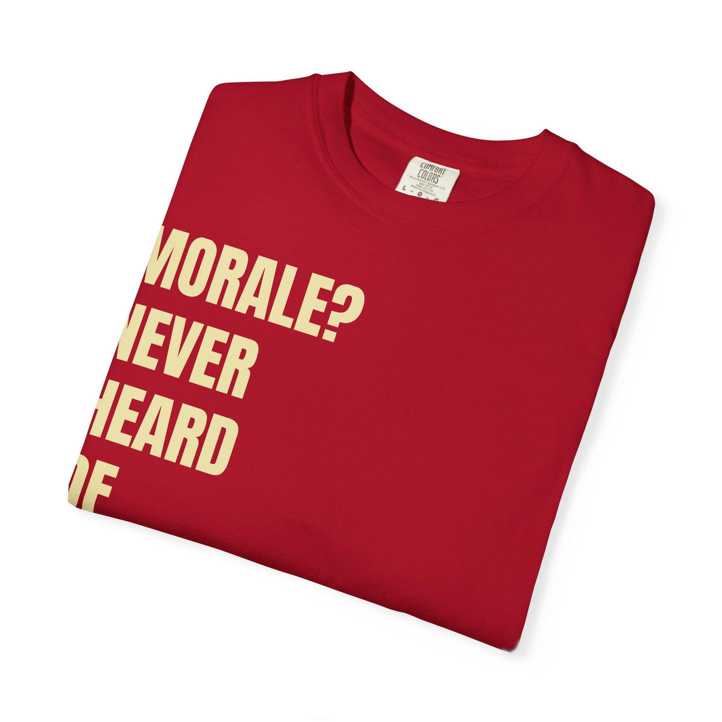 Commander Ratings "Morale" Tee