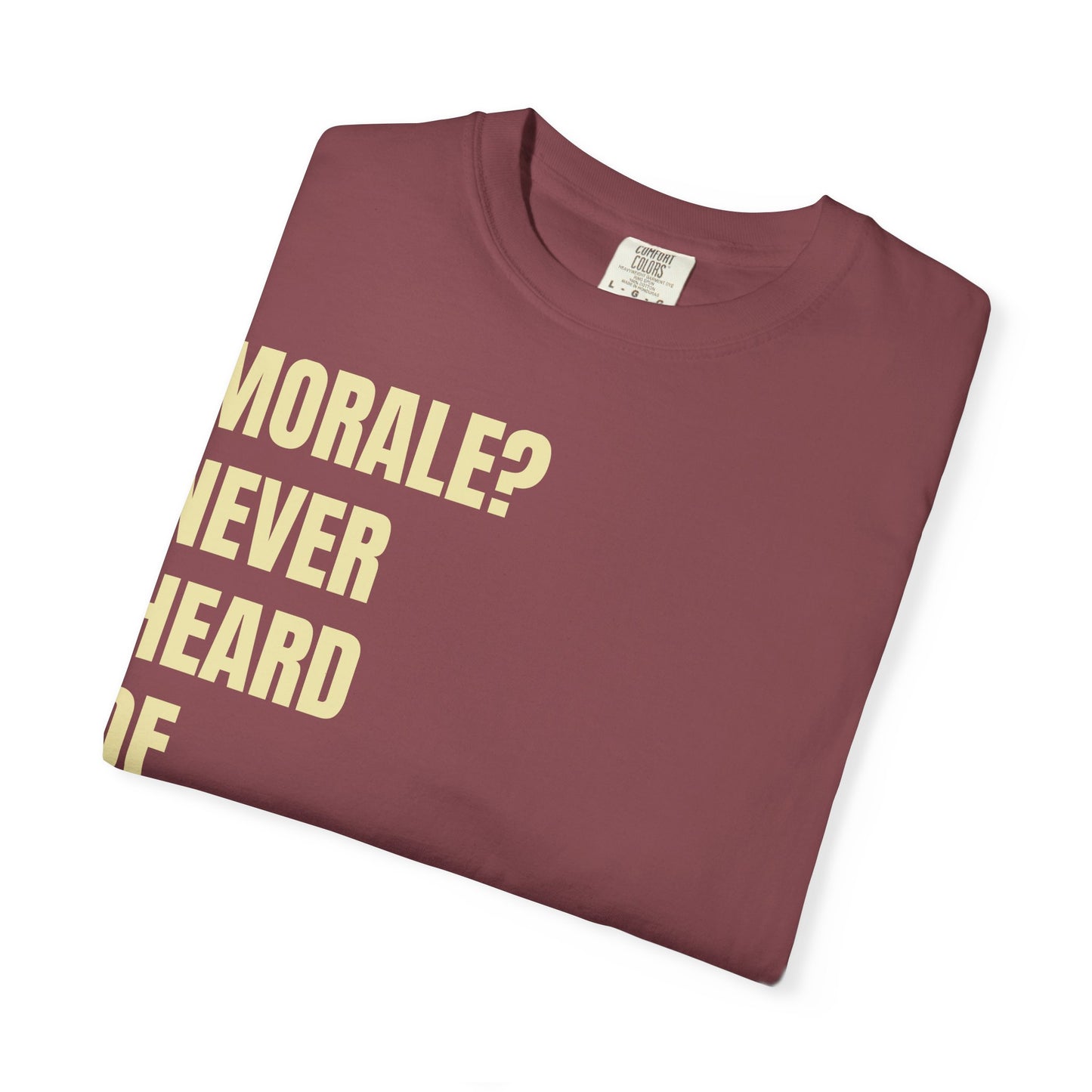 Commander Ratings "Morale" Tee