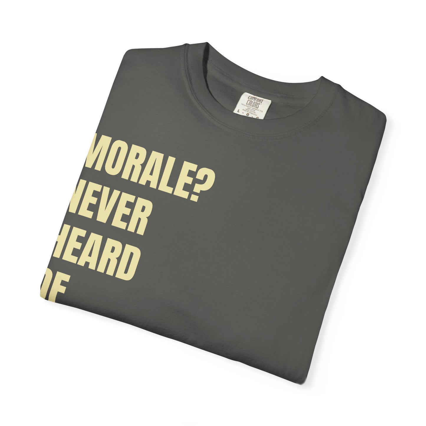Commander Ratings "Morale" Tee