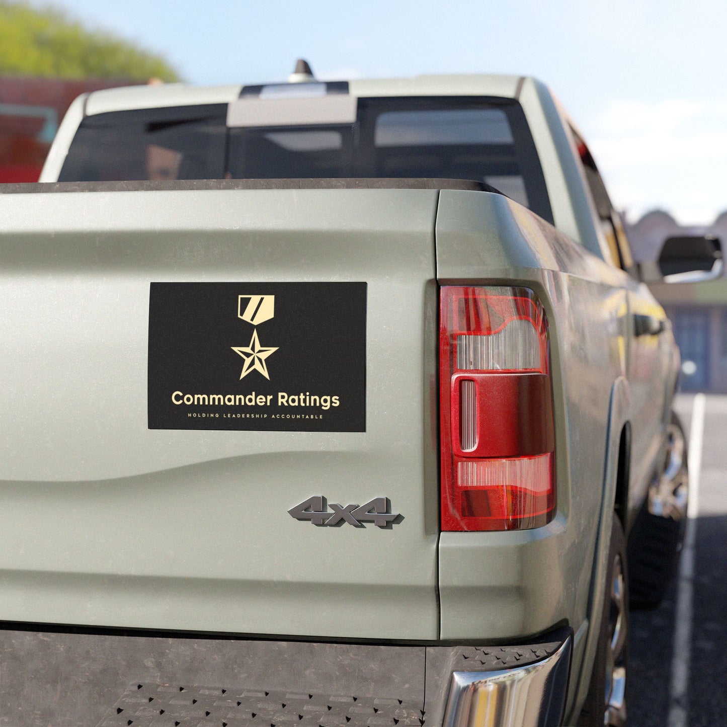 Commander Ratings Magnet