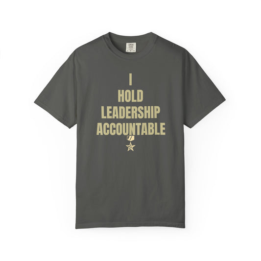 Commander Ratings "I Hold Leadership Accountable" Tee