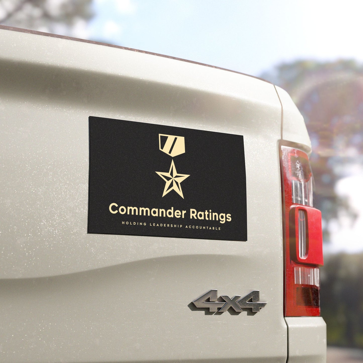 Commander Ratings Magnet