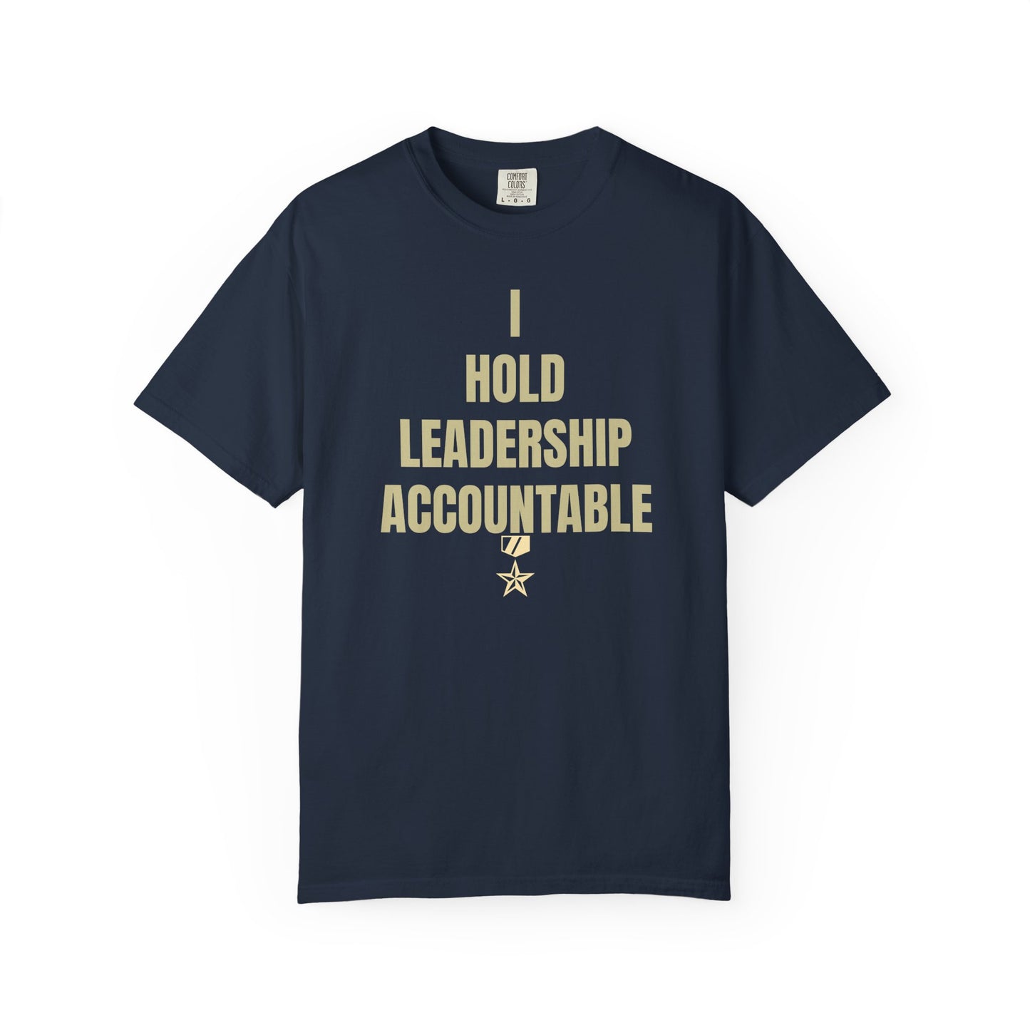 Commander Ratings "I Hold Leadership Accountable" Tee