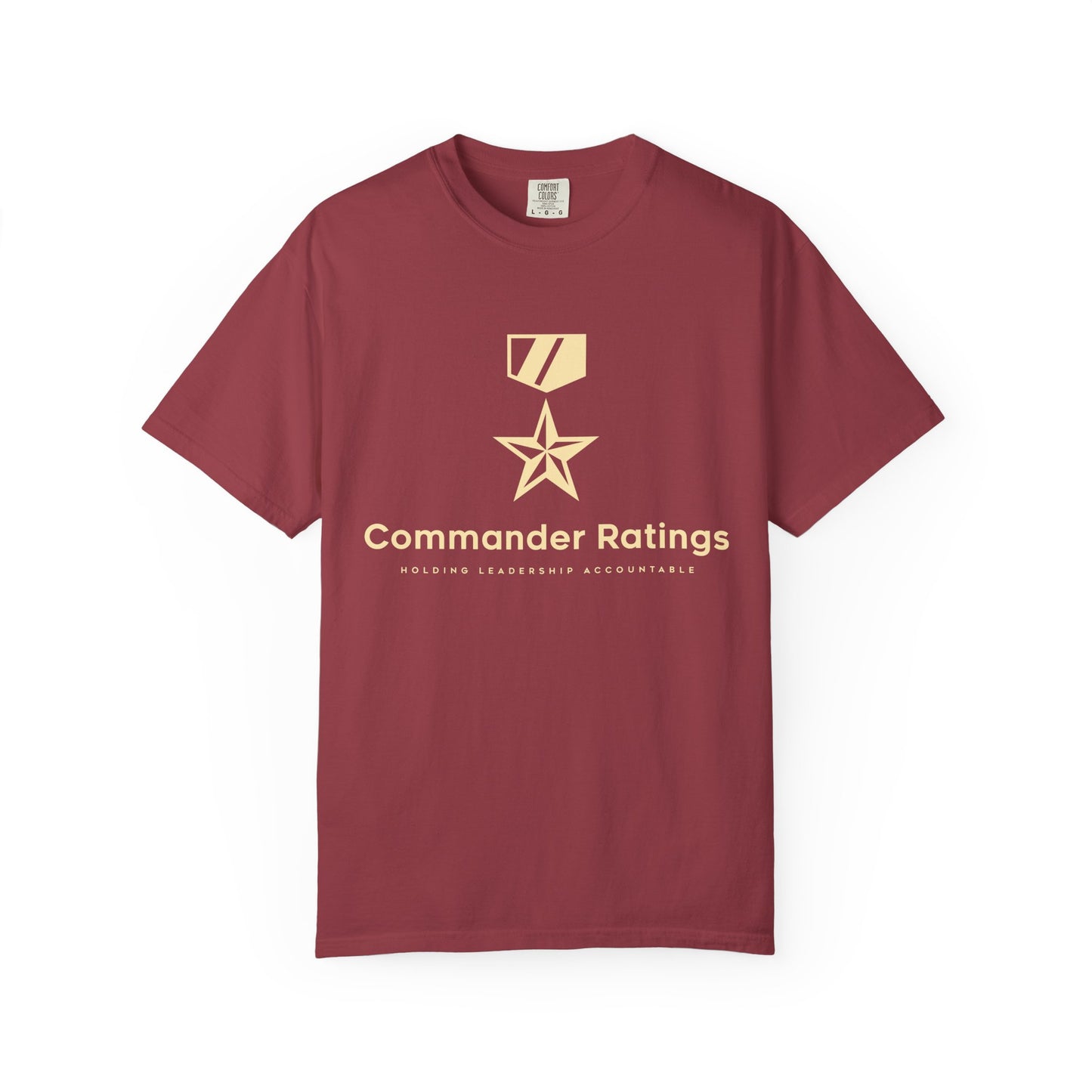 Commander Ratings Logo Tee