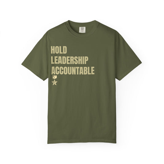 Commander Ratings "Accountability" Tee